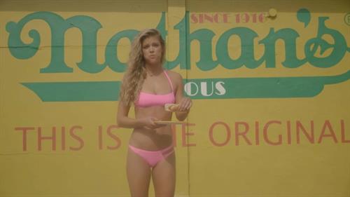 Nina Agdal in a bikini