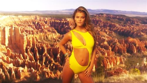 Nina Agdal in a bikini