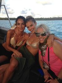 Nina Agdal in a bikini