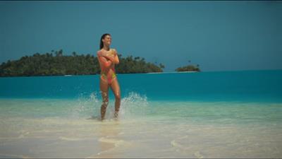 Nina Agdal in a bikini