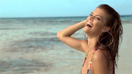 Nina Agdal in a bikini