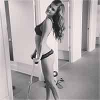 Nina Agdal in lingerie