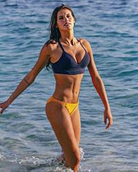 Carolina Stramare in a bikini