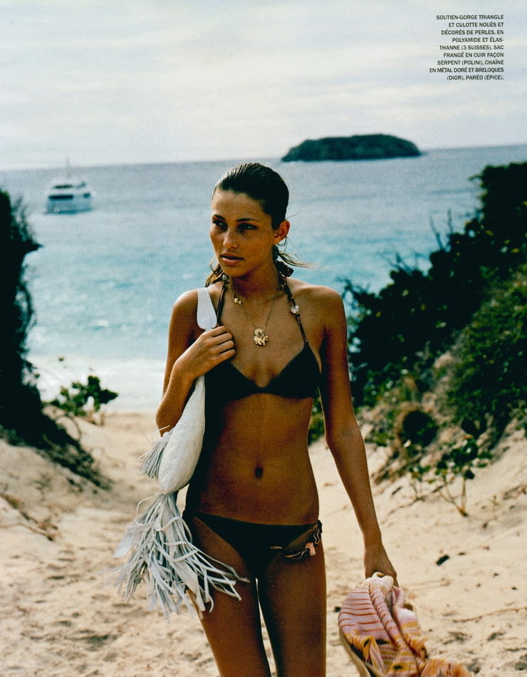 Simone Villas Boas in a bikini