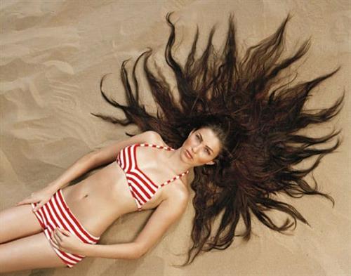 Simone Villas Boas in a bikini