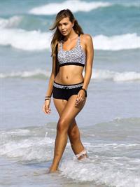 Sandra Kubicka in a bikini