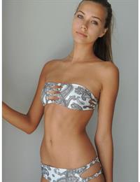 Sandra Kubicka in a bikini