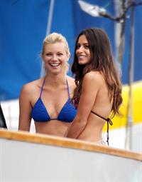 Amy Smart in a bikini