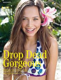 Sandra Kubicka in a bikini