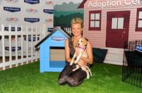 Amy Smart launch of Pet Armor pet protection promise on April 2, 2012