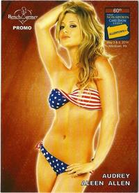 Audrey Allen in a bikini