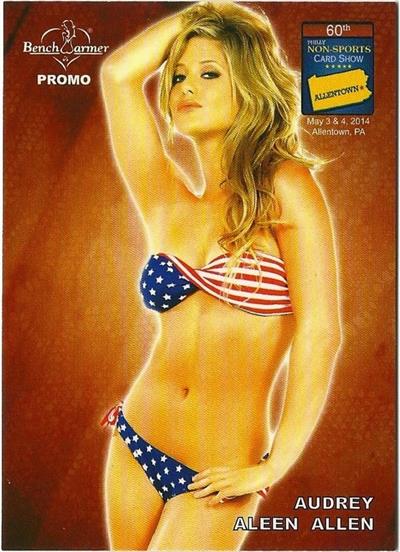 Audrey Allen in a bikini