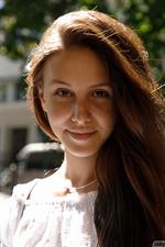 Jessica Albanka in a Dress