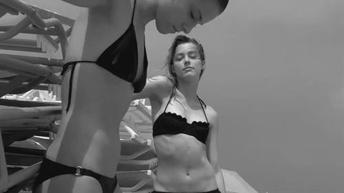 Amber Heard in a bikini