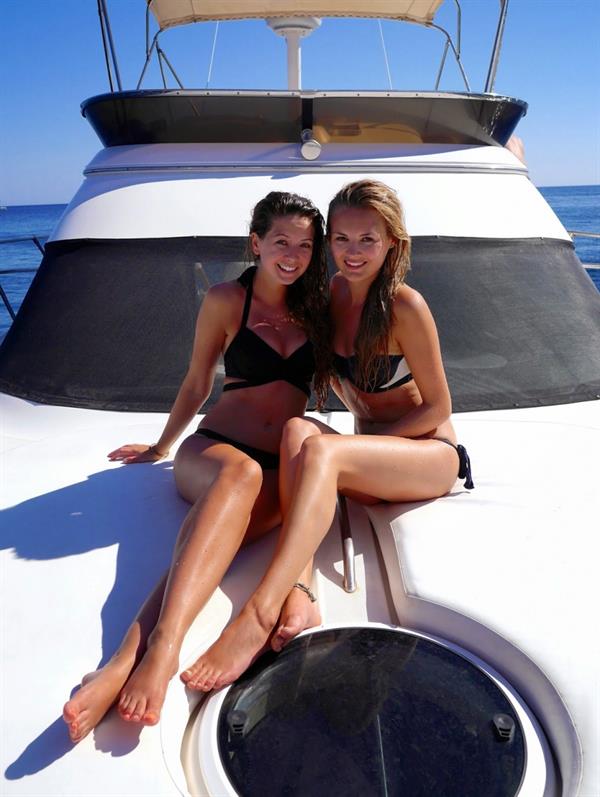 Zoe Sugg in a bikini