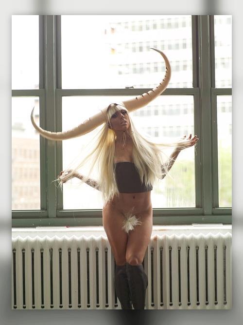 Lady Gaga in a bikini