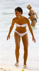 Gabrielle Anwar in a bikini