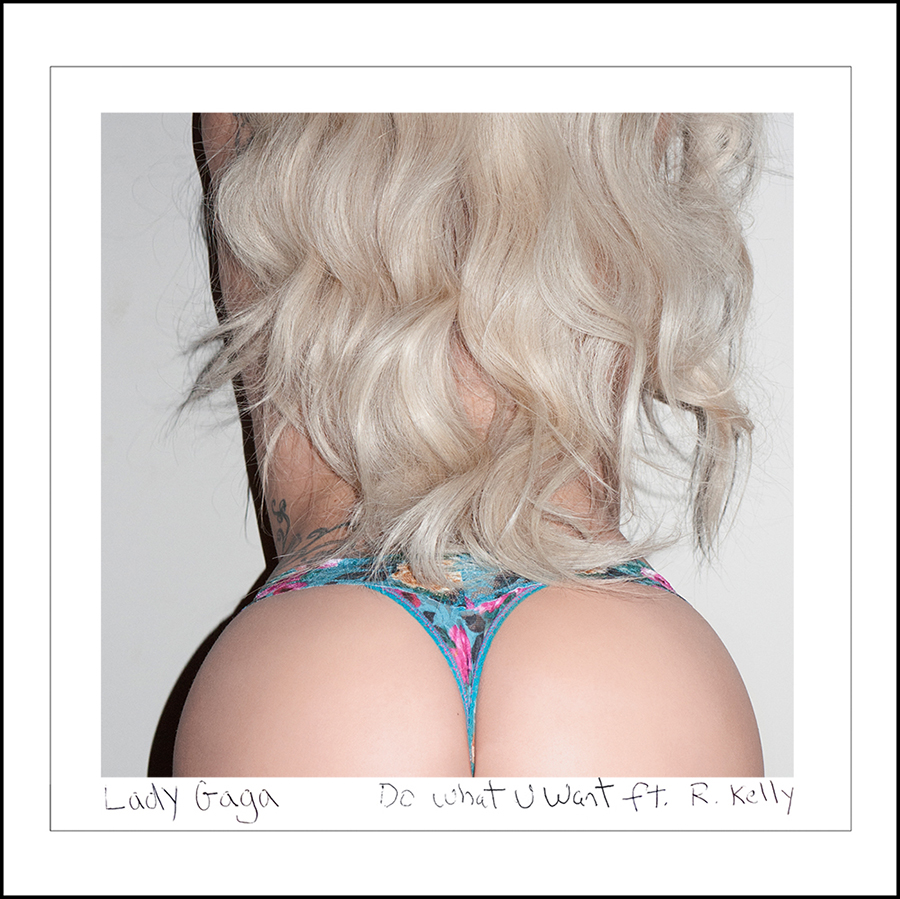 Lady Gaga in lingerie - ass