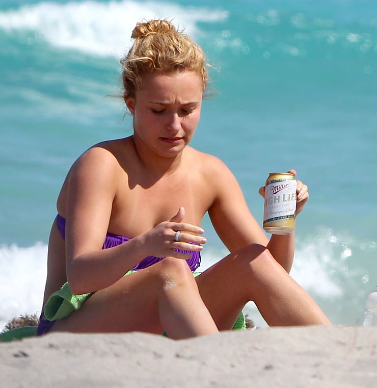Hayden Panettiere in a bikini