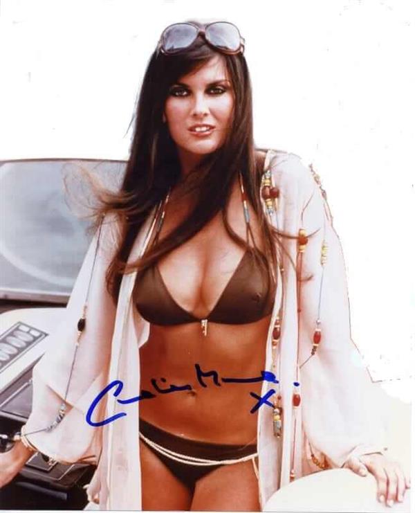 Caroline Munro in a bikini