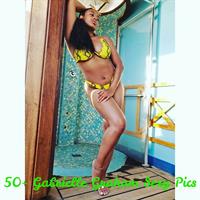 Gabrielle Graham in a bikini