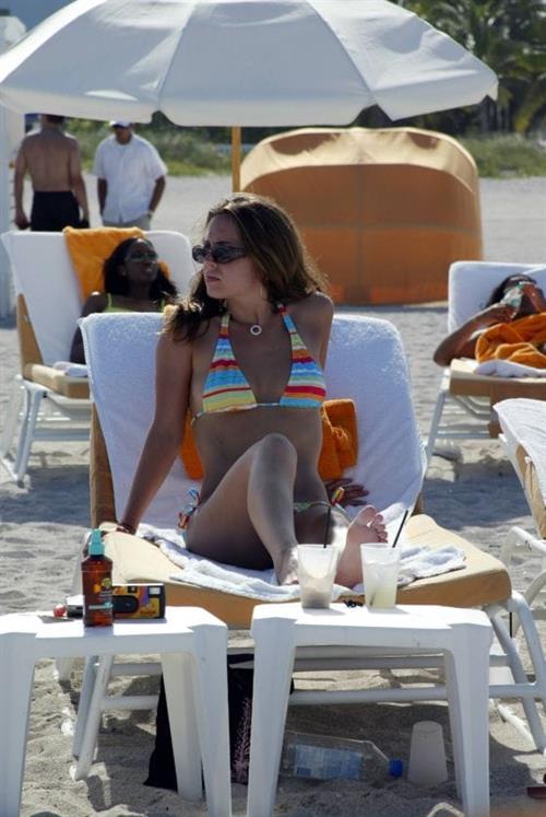 Eliza Dushku in a bikini