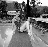 Debbie Reynolds in a bikini