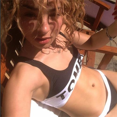 Ella Eyre in a bikini