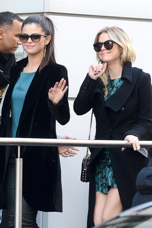 Selena Gomez at NRJ Radio in Paris 2/18/13 