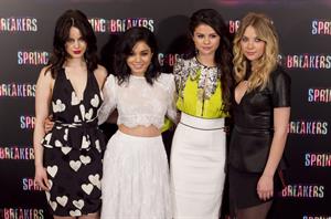 Selena Gomez Spring Breakers photocall in Madrid 2/21/13 