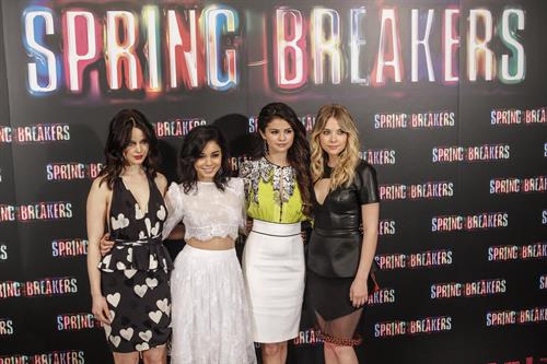 Selena Gomez Spring Breakers photocall in Madrid 2/21/13 