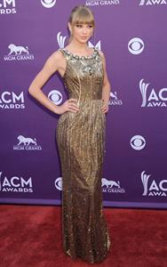 Taylor Swift 48th Annual Academy of Country Music Awards in Las Vegas 4/7/13 