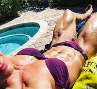 Valentina Mishina in a bikini