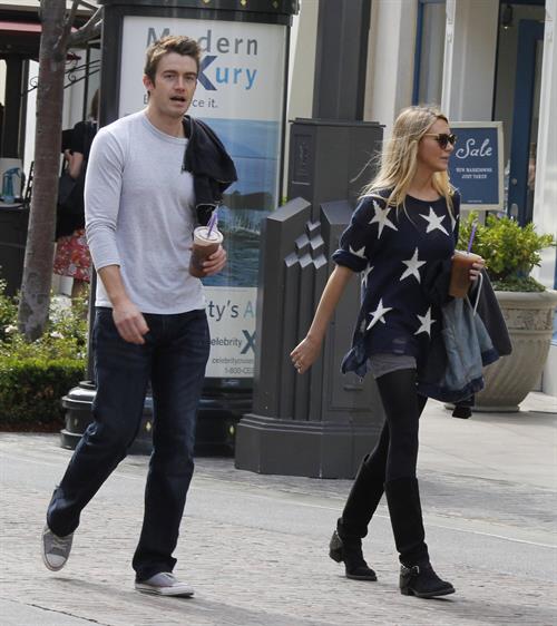 Stephanie Pratt with Robert Buckley in Los Angeles (16.05.2013) 
