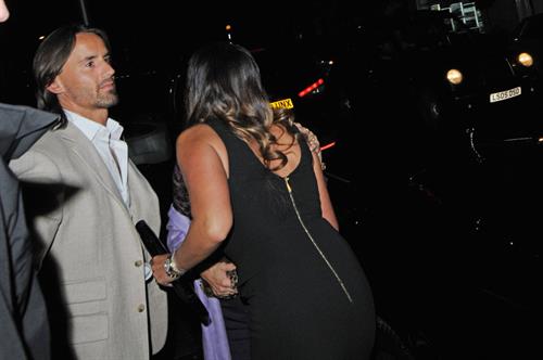 Tamara Ecclestone enjoys a night out in London (12.04.2013) 