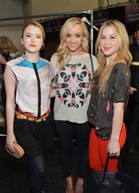 Taylor Spreitler Mara Hoffman Fall 2013 fashion show in New York 2/9/13 