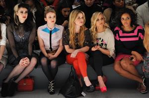 Taylor Spreitler Mara Hoffman Fall 2013 fashion show in New York 2/9/13 