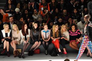 Taylor Spreitler Mara Hoffman Fall 2013 fashion show in New York 2/9/13 