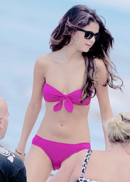 Selena Gomez in a bikini