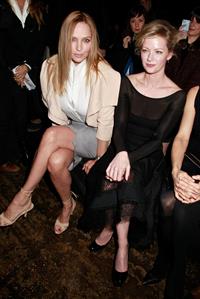 Uma Thurman Donna Karan show Fall 2013 MBFW in New York February 11, 2013 