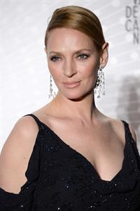 Uma Thurman attends the Palme D'Or Winners Dinner during The 66th Cannes Film Festival May 26, 2013 