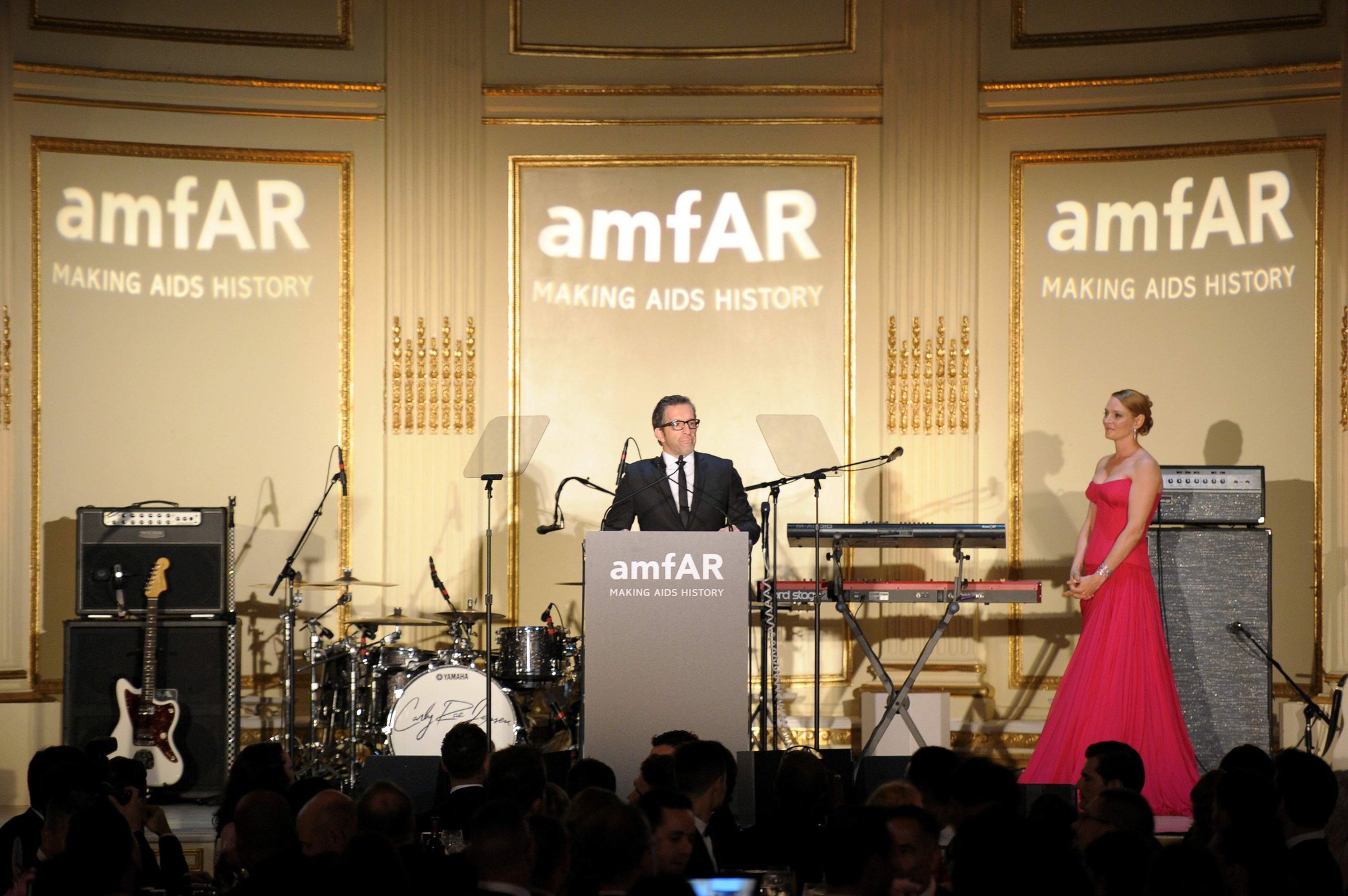 Uma Thurman 4th Annual amFAR Inspiration Gala in NYC June 13, 2013 