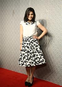 Vanessa Hudgens Alice Olivia By Stacey Bendet Fashion Show in New York City, February 11, 2013 