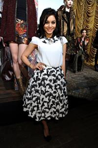 Vanessa Hudgens Alice Olivia By Stacey Bendet Fashion Show in New York City, February 11, 2013 