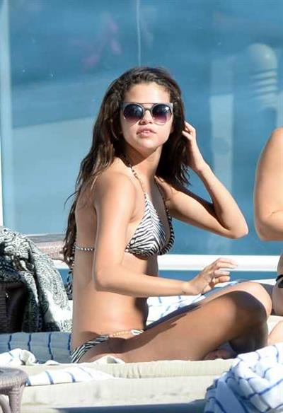 Selena Gomez in a bikini