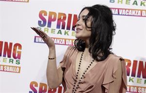 Vanessa Hudgens  Spring Breakers  Rome premiere 2/22/13  