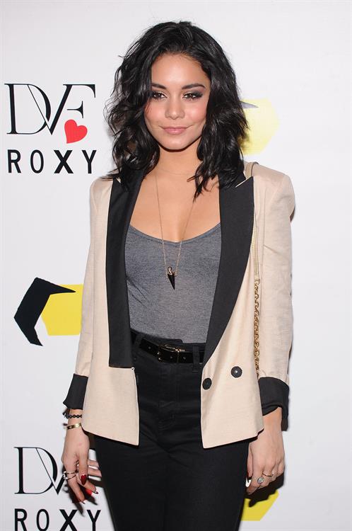 Vanessa Hudgens DVF Loves ROY launch in NY 3/6/13 