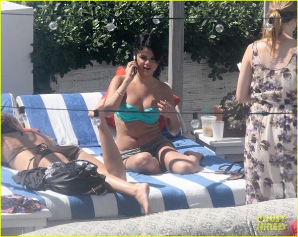 Selena Gomez in a bikini