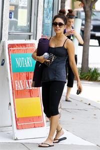 Vanessa Hudgens Leaving yoga class in Santa Monica on July 2, 2013