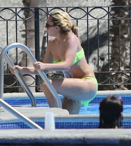 Amanda Bynes in a bikini
